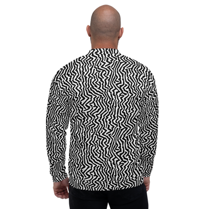 Bomber Jacket - Static Swirl