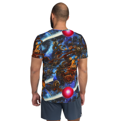 Men's Athletic T-Shirt - Pimenov's Cosmos