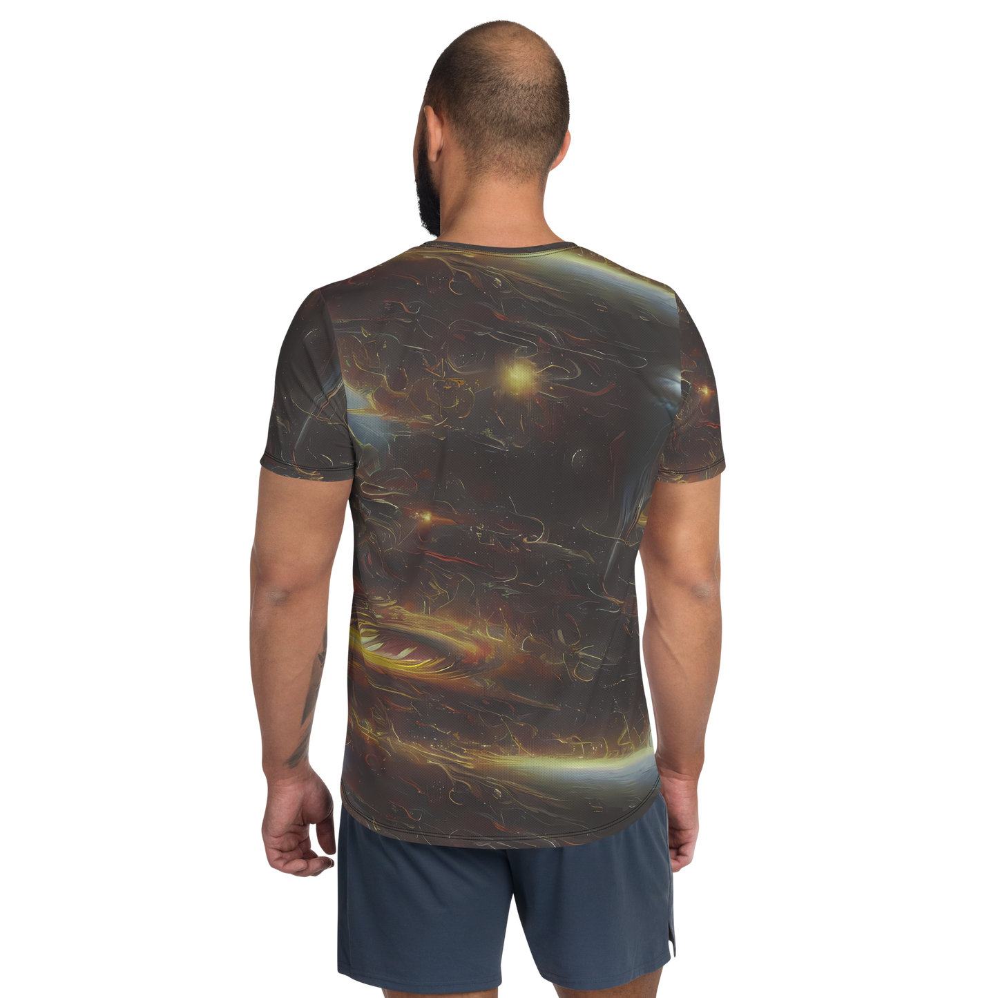 Men's Athletic T-Shirt - Quantum Illusions