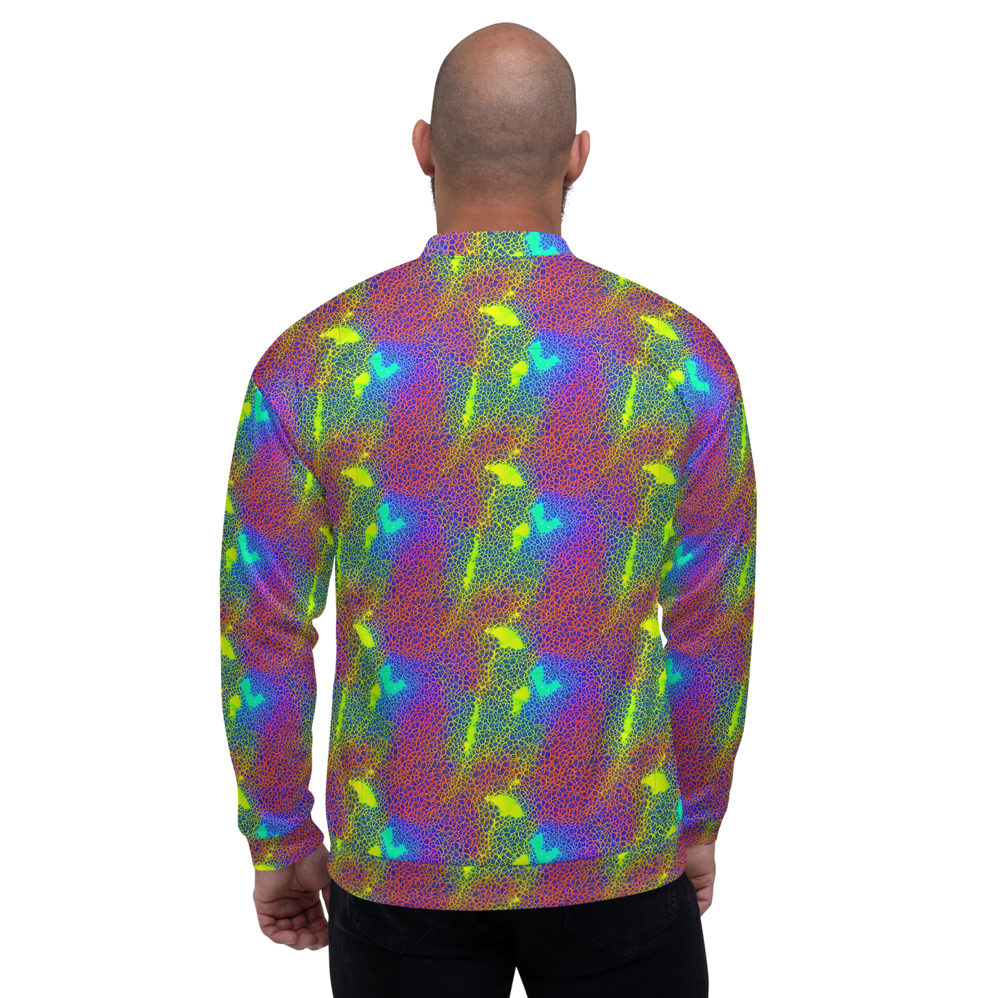 Bomber Jacket - Prismatic Web