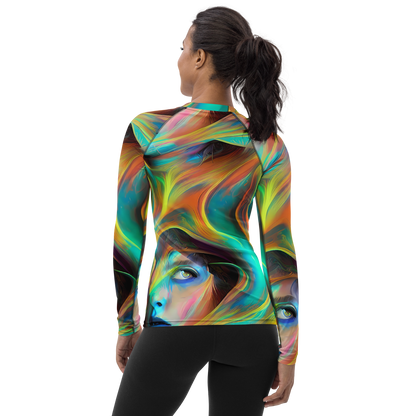 Women's Rash Guard - Dreamweaver Fusion