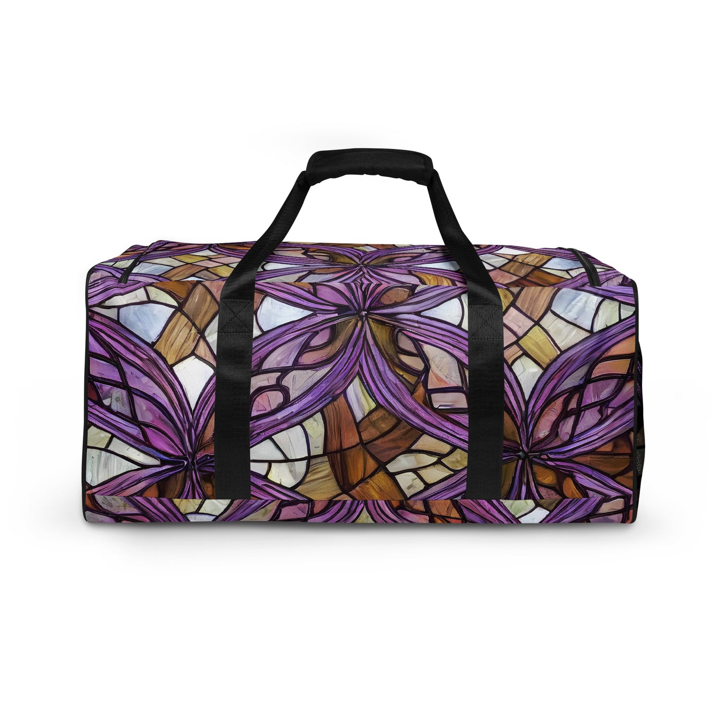 Duffle Bag - Stained Glass Whirl