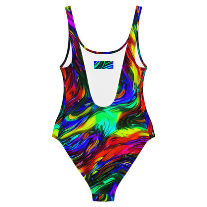 One-Piece Swimsuit - Calraet Swirl