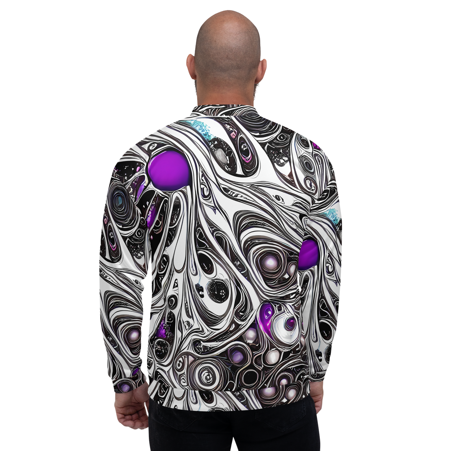 Bomber Jacket - Neo-Noir Waves