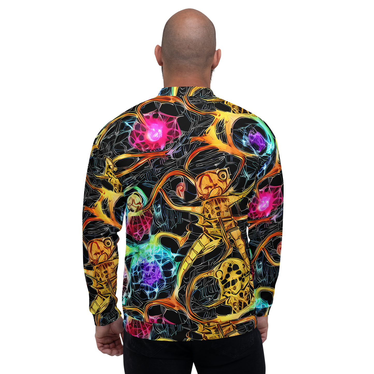 Bomber Jacket - Psychedelic Pulsar