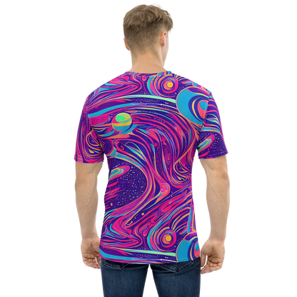 Men's Crew Neck T-Shirt - Nebula Noodles