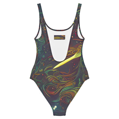 One-Piece Swimsuit - Phantasm Swirl