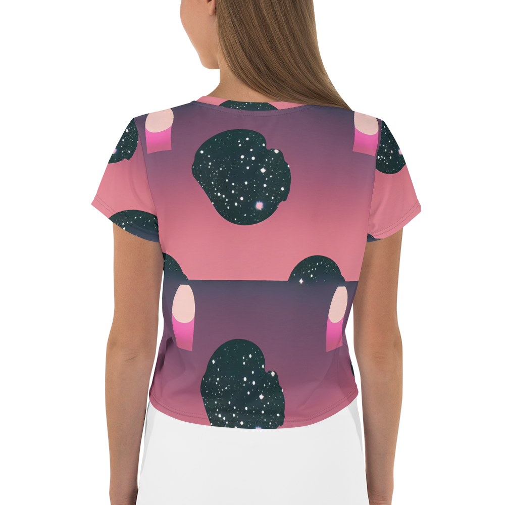 Women's Crop Tee - Dreamscape Horizon