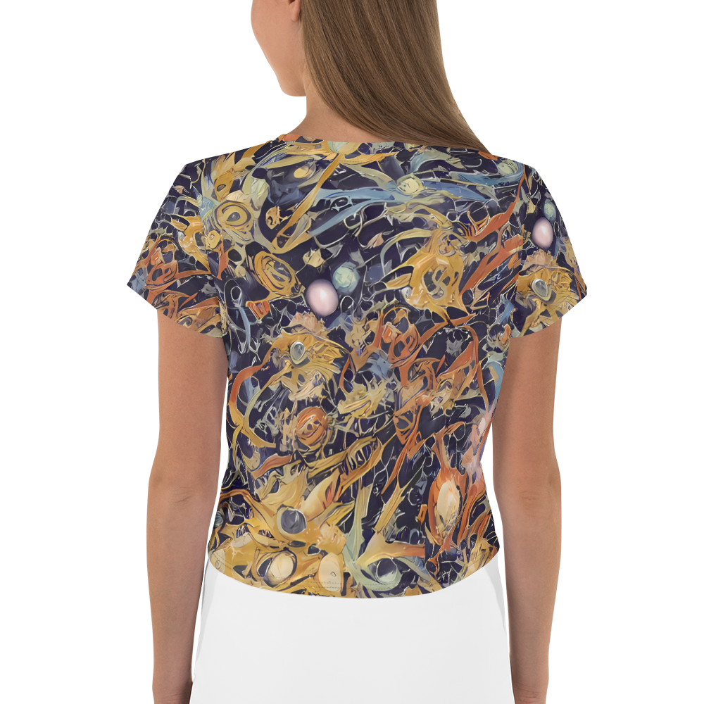 Women's Crop Tee - Quantum Symmetry