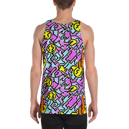 Men's Tank Top - Punk Doodles