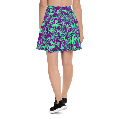 Skater Skirt - Alien Ripples