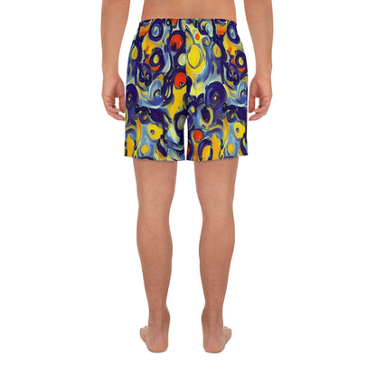 Men's Athletic Shorts - Dynamic Doodles