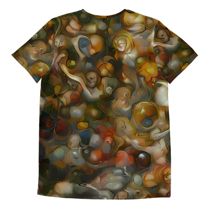 Men's Athletic T-Shirt - Cryptic Canvas