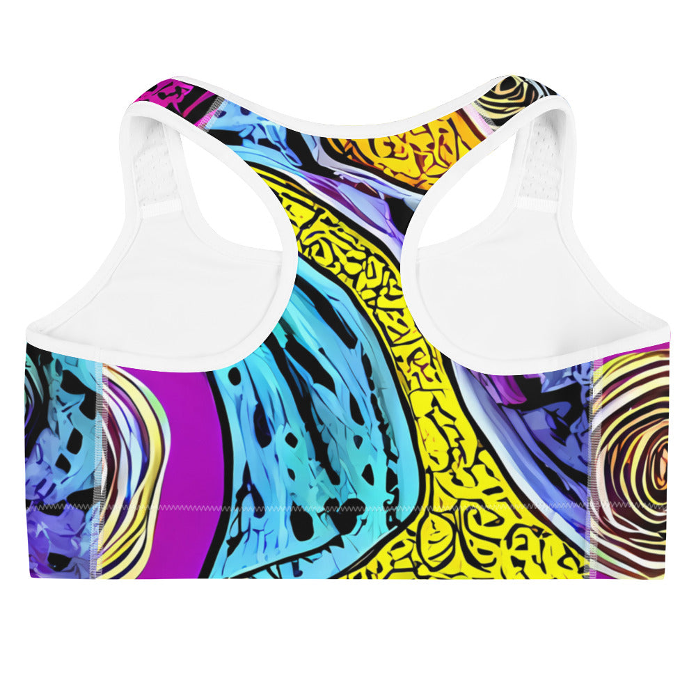 Sports Bra - Orbiting Orbs
