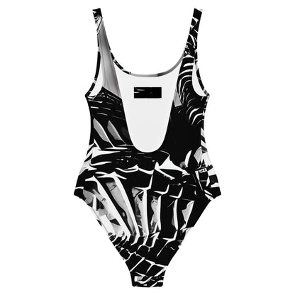 One-Piece Swimsuit - Illusion Vortex