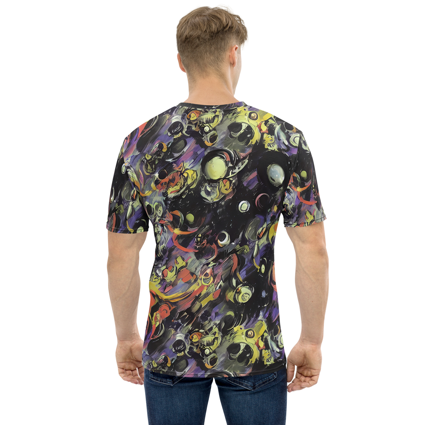 Men's Crew Neck T-Shirt - Fires of the Void