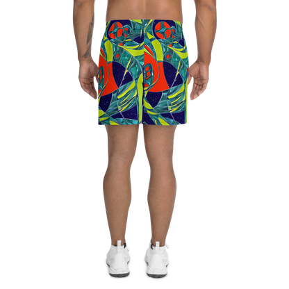 Men's Athletic Shorts - Harmonic Mirage