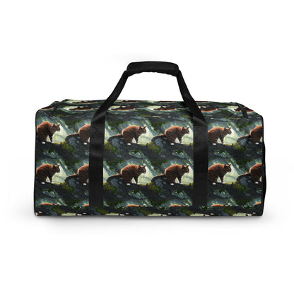 Duffle Bag - Whiskered Enigma