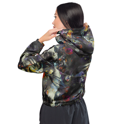 Women's Cropped Windbreaker - Dreamweaver's Canvas