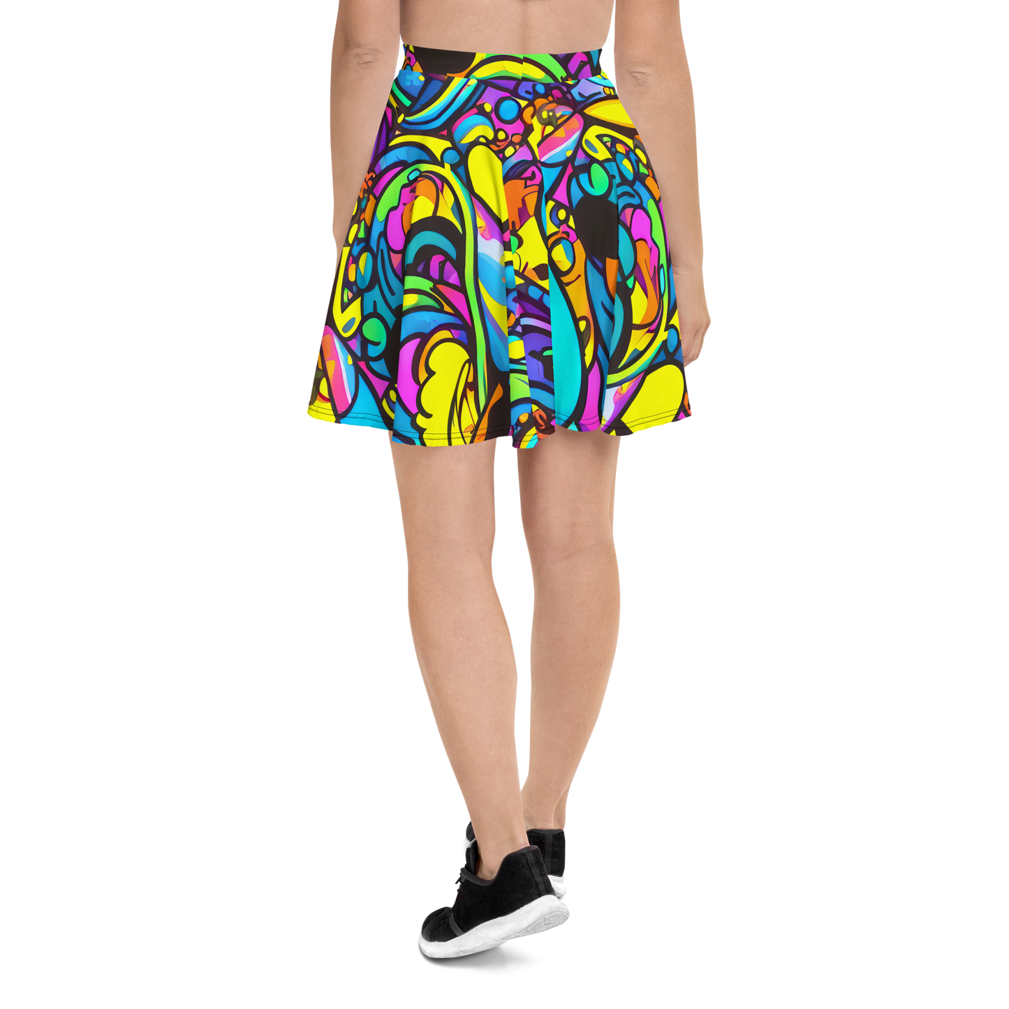 Skater Skirt - Kaleidoscopic Flow