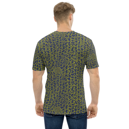 Men's Crew Neck T-Shirt - Nightshade Maze