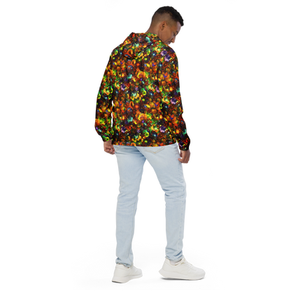 Men's Windbreaker - Spirals of Splendor