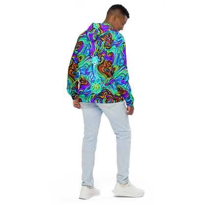 Men's Windbreaker - Mystic Iridescence