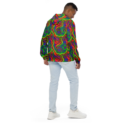 Men's Windbreaker - Psychedelic Waves