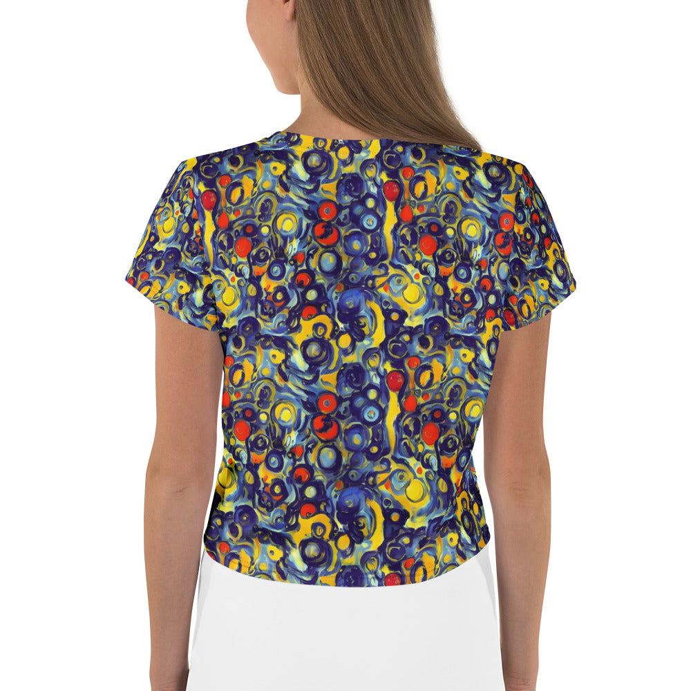 Crop Tee - Dynamic Doodles