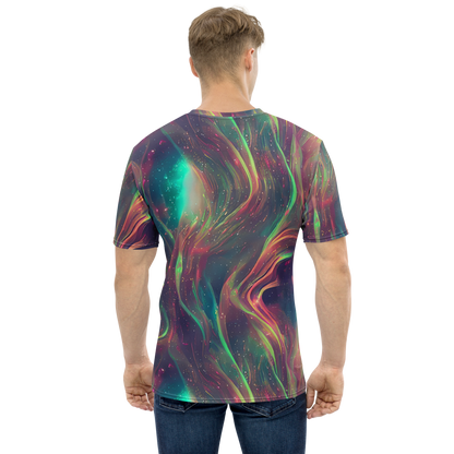 Men's Crew Neck T-Shirt - Temple Wave