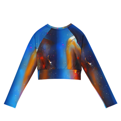 Long Sleeve Crop Top - Inspired Illusion
