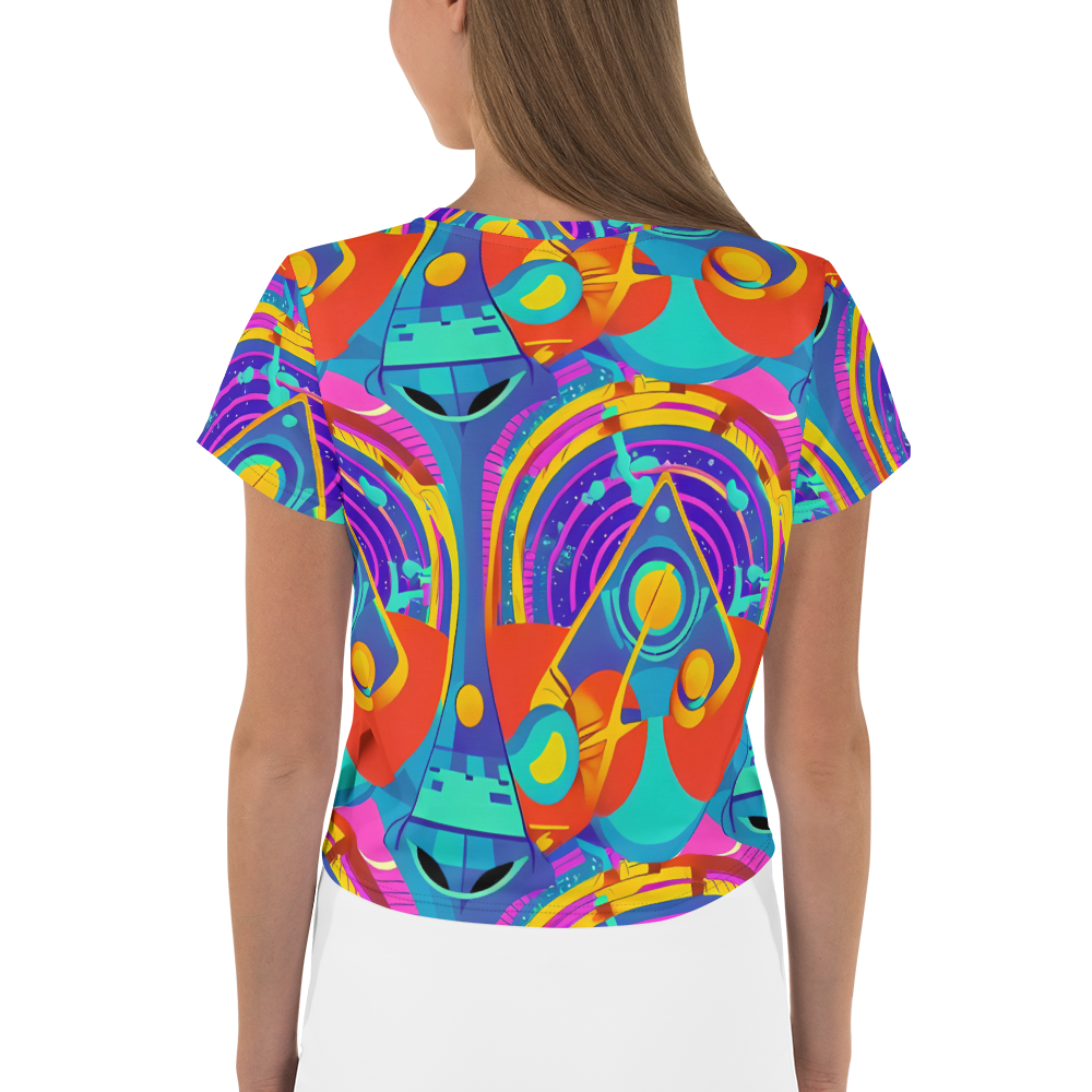 Women's Crop Tee - Blast of Color