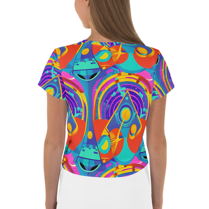 Women's Crop Tee - Blast of Color