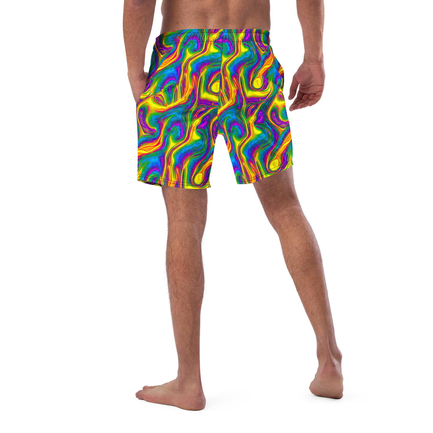 Swim Trunks - Electric Aurora