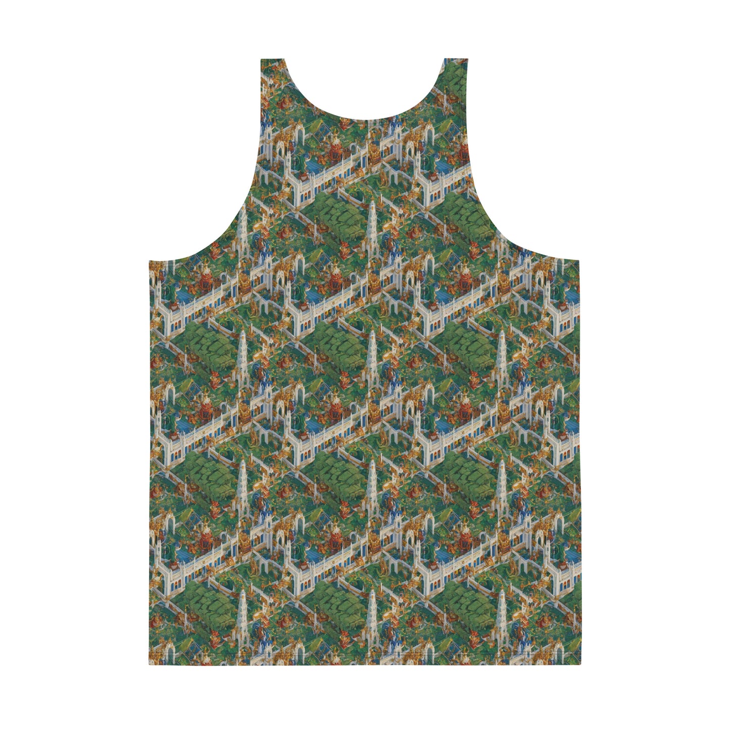 Men's Tank Top - Emerald Dynasty