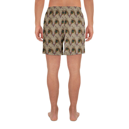 Athletic Long Shorts - Emerald Gaze
