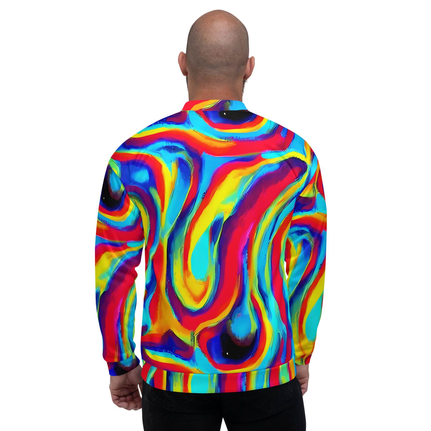 Bomber Jacket - Stael Swirls