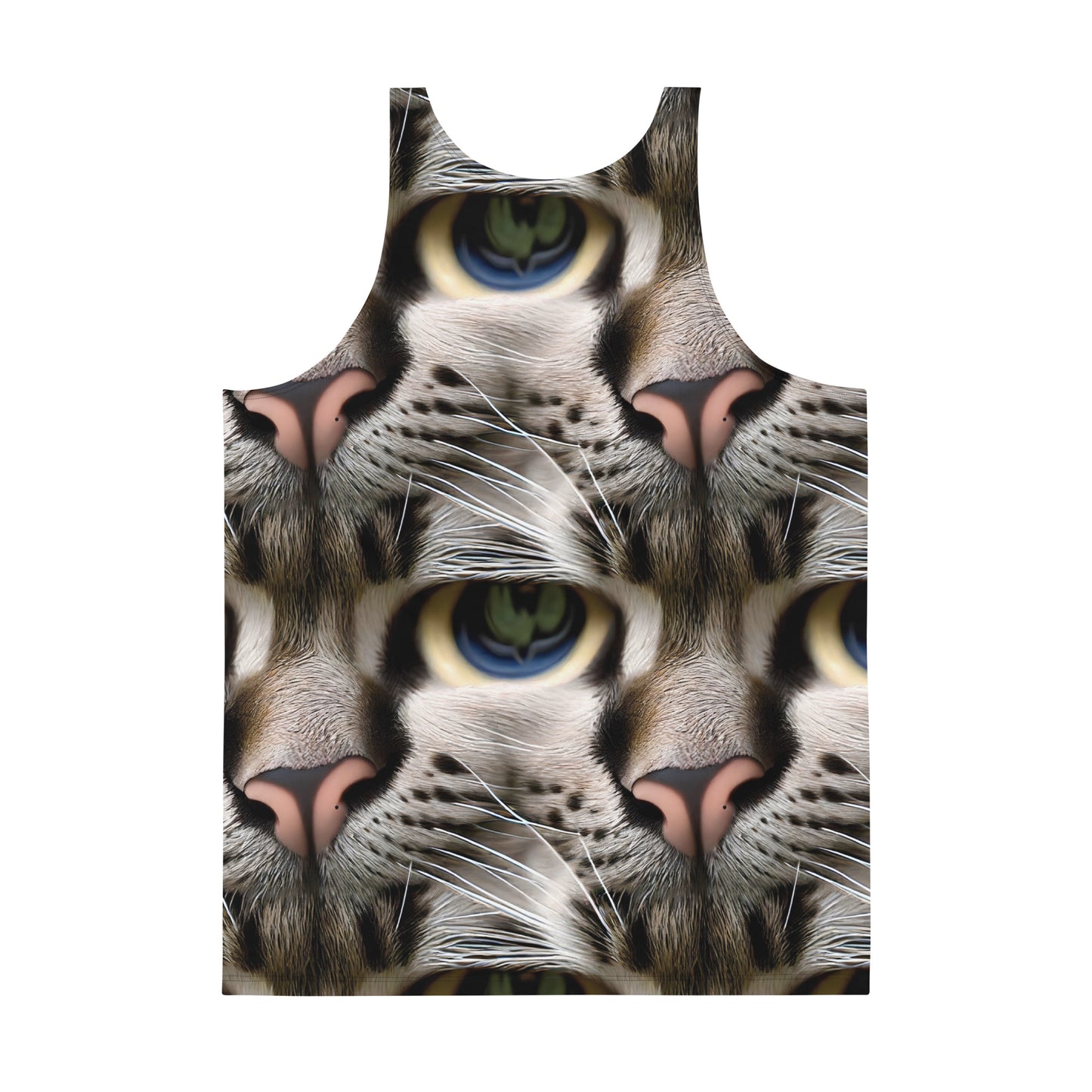 Men's Tank Top - Feline Mirage