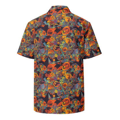 Button Shirt - Galactic Faces