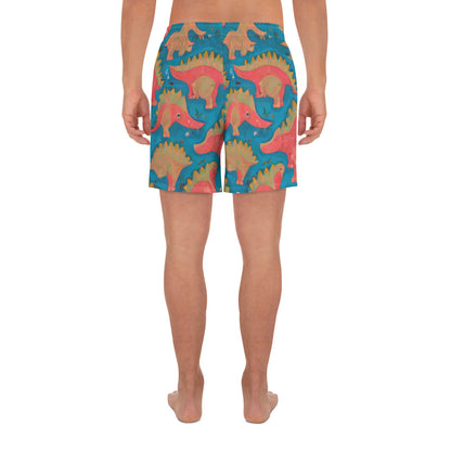 Men's Athletic Shorts - Jurassic Jive