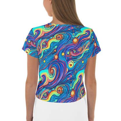 Women's Crop Tee - Echoes of Vortex