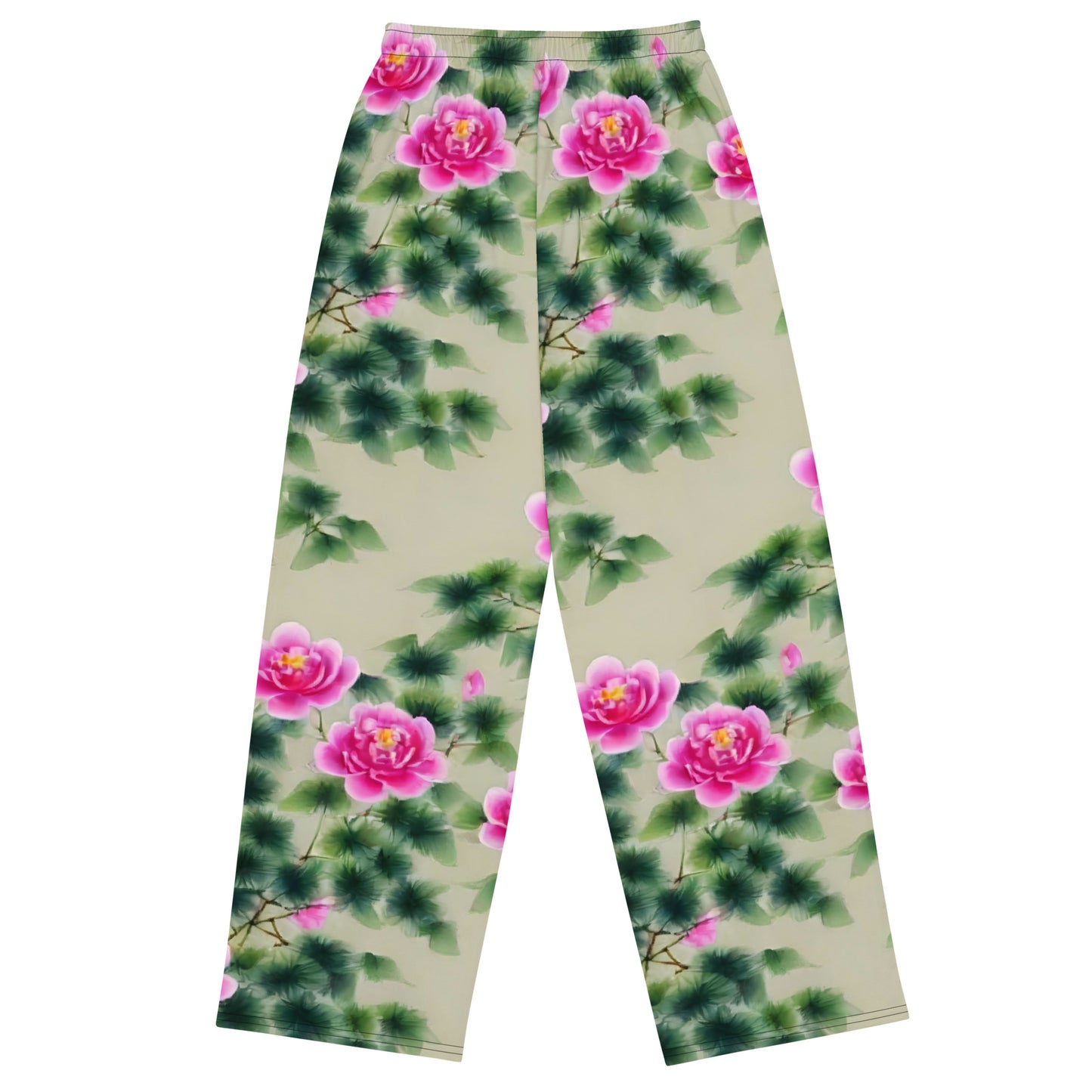 Wide-Leg Pants - Blossom Reverie