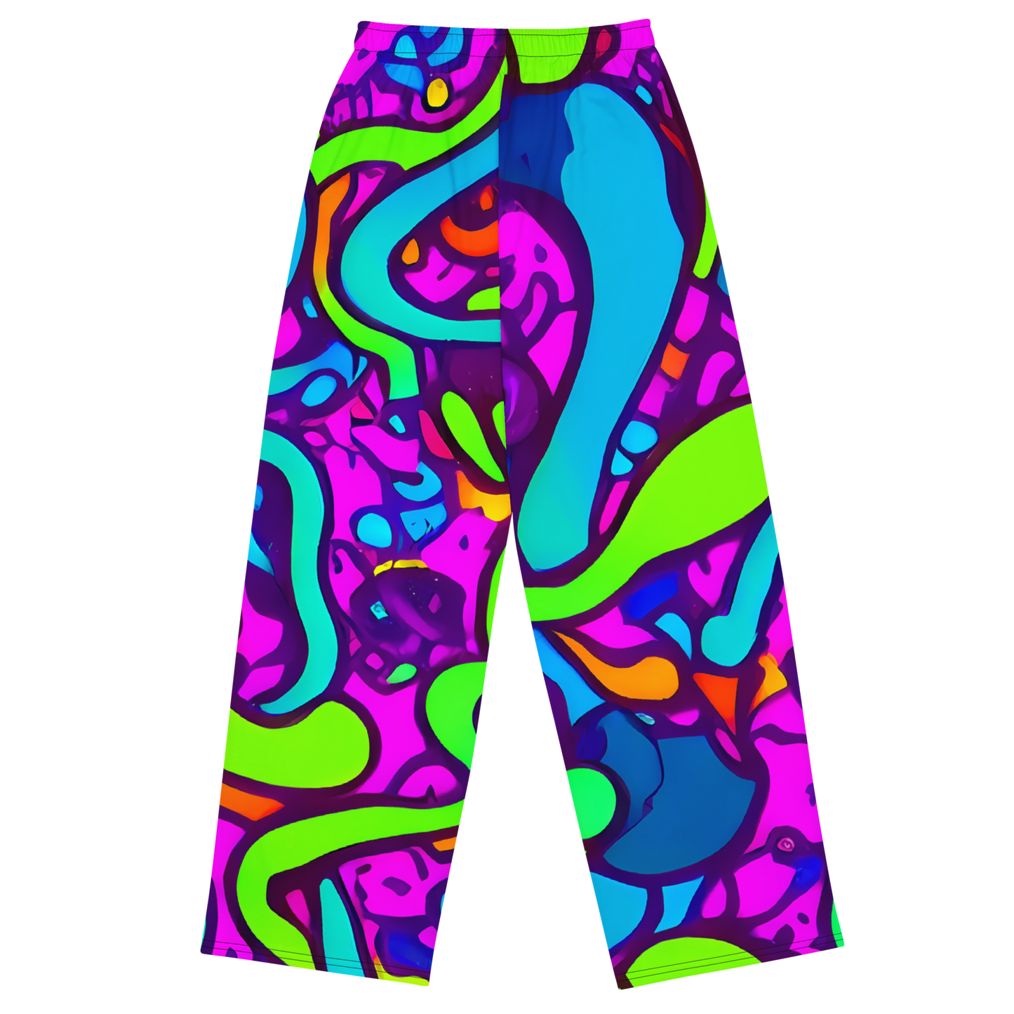 Wide-Leg Pants - Funky Vortex