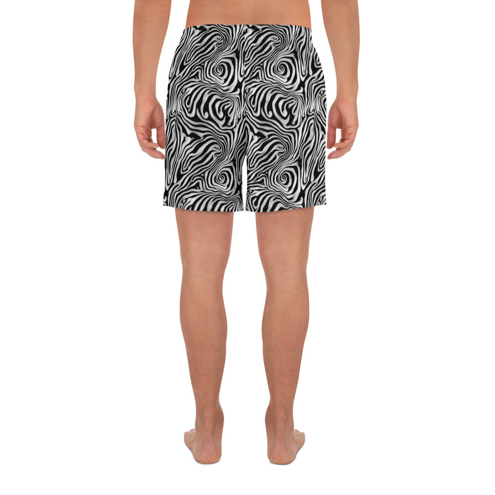 Men's Athletic Shorts - Warped Cosmos