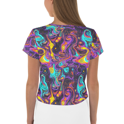 Women's Crop Tee - Hutty Nebula