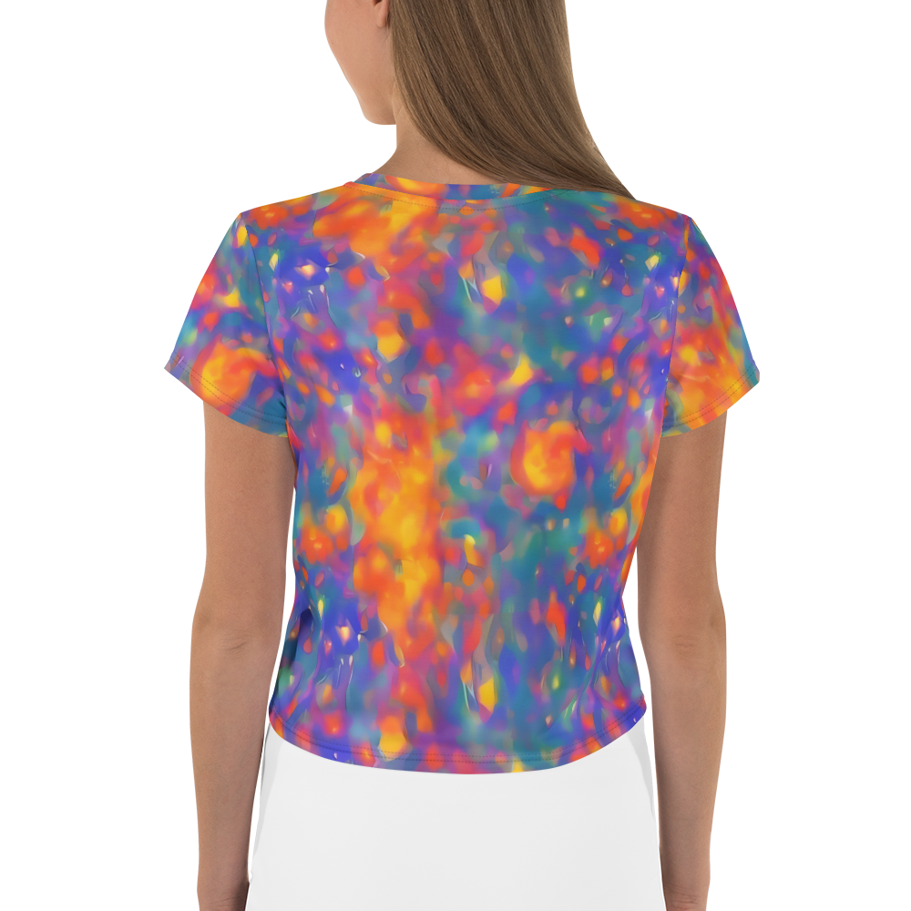 Women's Crop Tee - Nolde Nebula