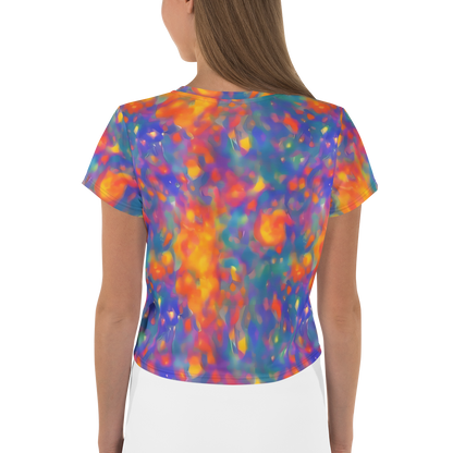 Women's Crop Tee - Nolde Nebula
