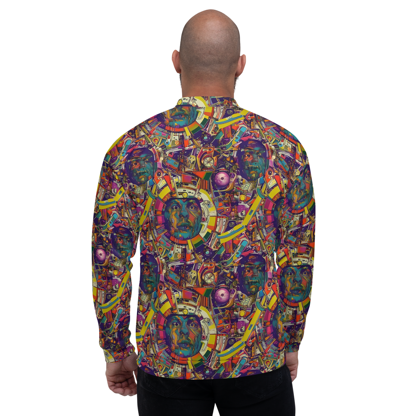 Bomber Jacket - Cosmic Collage