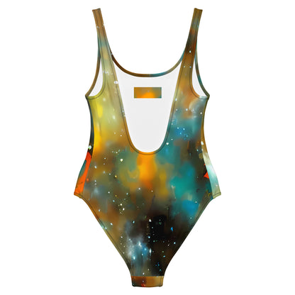 One-Piece Swimsuit - Abstract Tapestries