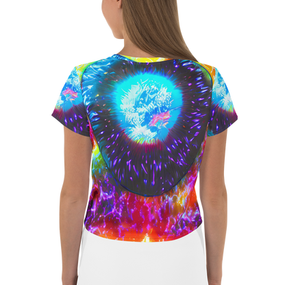 Women's Crop Tee - Vriesian Vortex